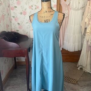 Halara Coastal Teal Midi Dress